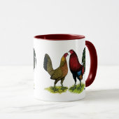 Mug Gamefowl Pair (Devant droit)