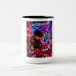 Mug Gameplay XR Anime Boss King Ville Néon Joueur