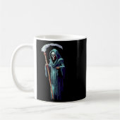 Mug Gamer 8 Bit Pixel Art Vidéo Jeu Grim Reaper De De  (Gauche)