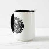 Mug Gamer Alien extraterrestrial avec casque (Devant gauche)