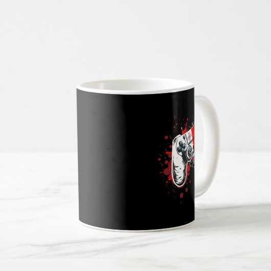 Mug Gamer Controller With Malta Flag (Devant droit)