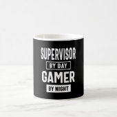 Mug Gamer et Superviseur Titre du travail Cadeau (Centre)