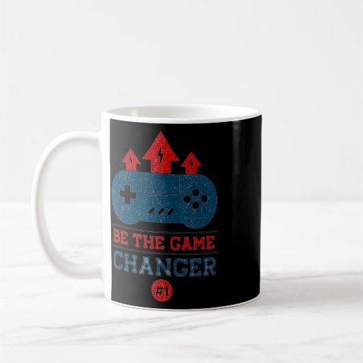 Mug Gamer Game Changer Video Game Lover Gift Shirt (Gauche)