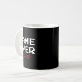 Mug Gamer Game Over  (Devant gauche)