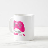Mug Gamer Girl - Juste dix minutes de plus (Devant gauche)