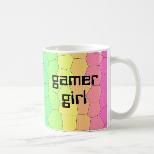 Mug Gamer Girl Rainbow (Droite)