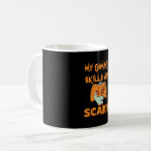 Mug Gamer Halloween compétences de jeu sont effrayant  (Devant gauche)