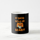 Mug Gamer Halloween compétences de jeu sont effrayant  (Centre)