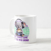 Mug Gamer Koala - Les Bonnes Choses Viennent À Ceux Qu (Devant gauche)