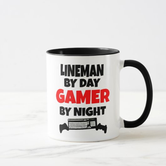 Mug Gamer Lineman (Droite)
