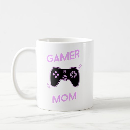 Mug Gamer Mom - Les mamans qui aiment les jeux vidéo c (Gauche)