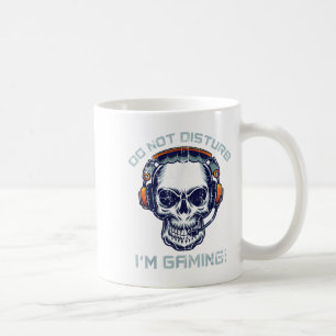 Mug Gamer - Ne pas déranger Je suis Jeu - Jeu Cadeau