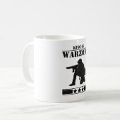 Mug Gamer Roi De Warzone Jeu (Devant gauche)