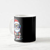 Mug Gamer Santa Video Game Christmas Gaming (Devant gauche)