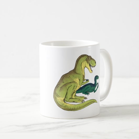 Mug Gamer-Saurus (Devant droit)