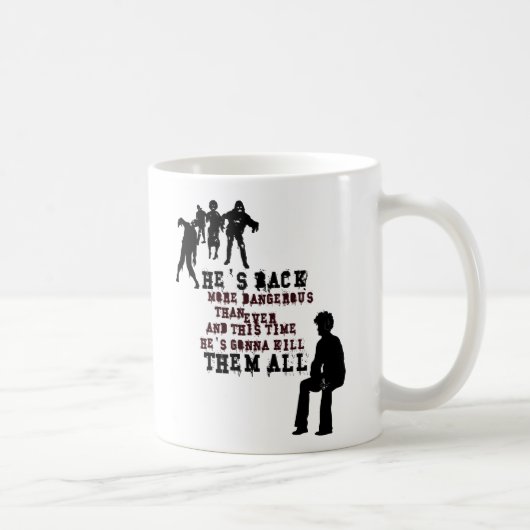 Mug Gamer - tueur de zombi (Droite)