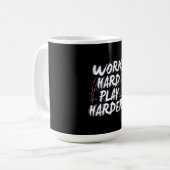 Mug Gamer Word hard Play Harder (Devant gauche)
