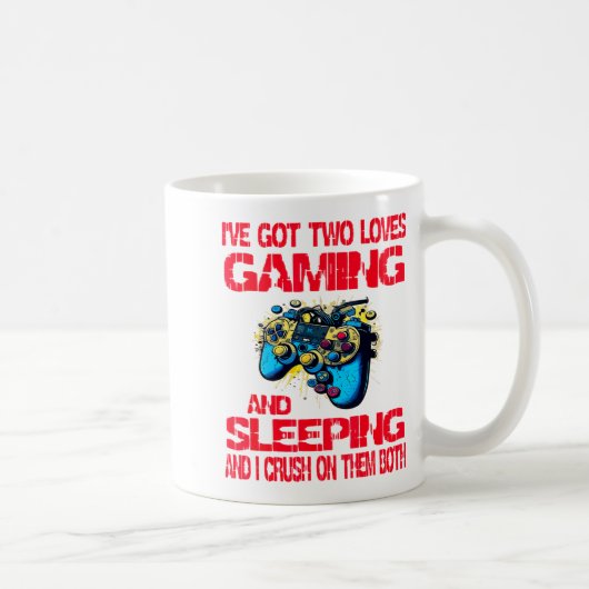 Mug Gaming And Sleeng Gamer Valentines Day Boys Kids (Droite)