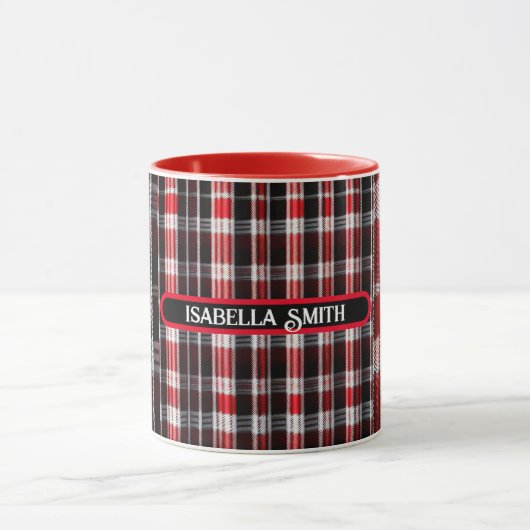 Mug Gamme Abstraite Red Black (Centre)
