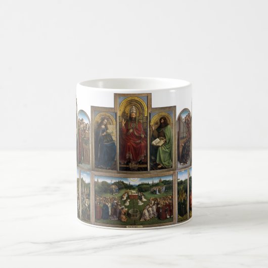 Mug Gand Altarpiece, Van Eyck Brothers (Centre)