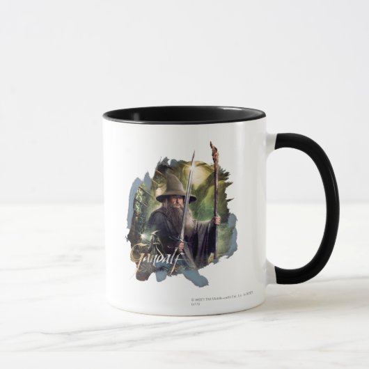 Mug Gandalf Avec Personnel Et Épée (Droite)
