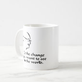 Mug Gandhi - changement (Devant gauche)