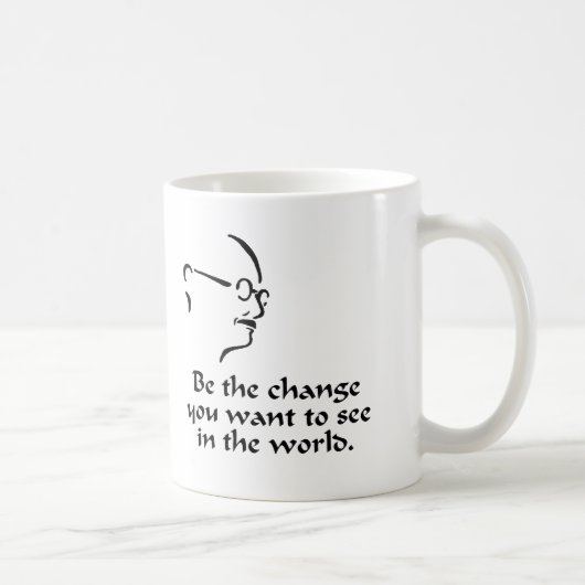 Mug Gandhi - changement (Droite)
