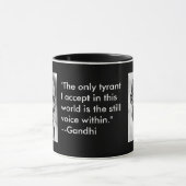 Mug Gandhi souriant (Centre)
