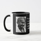 Mug Gandhi souriant (Gauche)