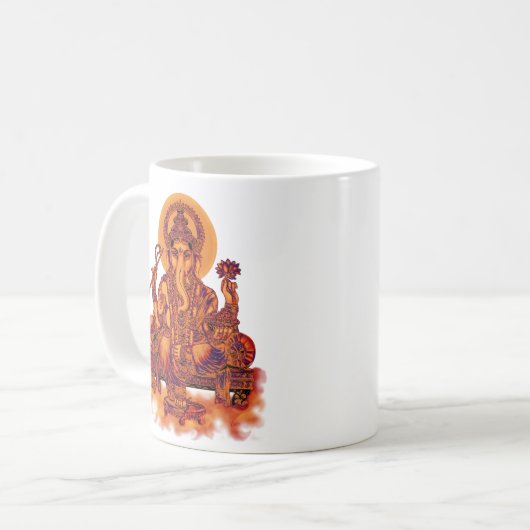 Mug Ganesh - solvant des obstacles (Devant gauche)