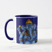 Mug Ganesha bleu (Gauche)