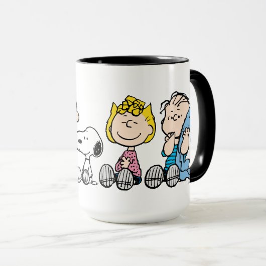 Mug Gang D'Arachides Assis Ensemble (Devant droit)