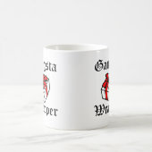 Mug Gangsta Wrapper Fêtes de Noël amusantes (Centre)