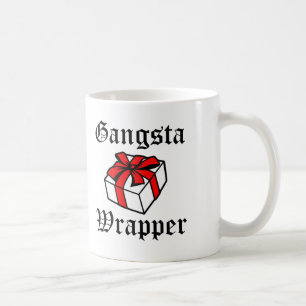 Mug Gangsta Wrapper Fêtes de Noël amusantes