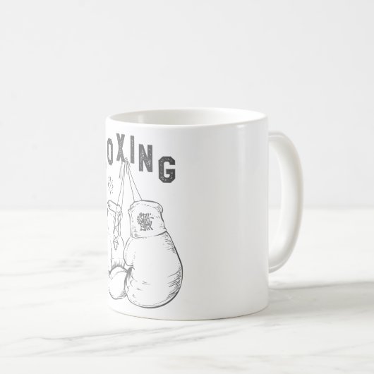 Mug Gants de boxe (Devant droit)
