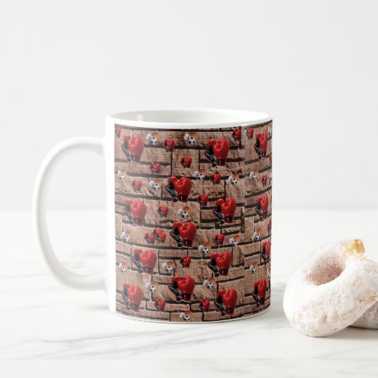 Mug Gants de Boxe (Avec donut)
