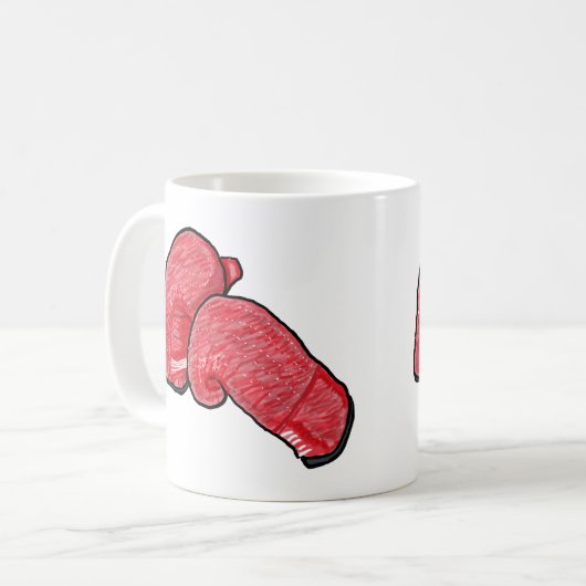 Mug Gants de boxe (Devant gauche)