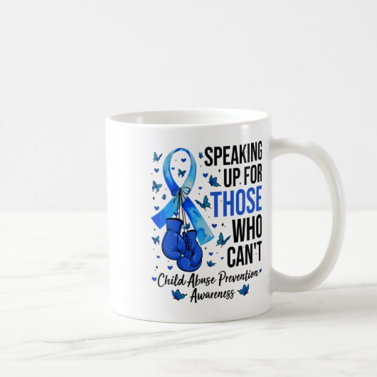 Mug Gants de boxe de sensibilisation à la prévention d (Droite)