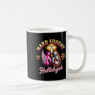 Mug Gants de boxe Hallelujah Hard Fought Faith _1