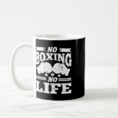 Mug Gants de boxe Pas de boxe Pas de vie Gants de boxe (Gauche)