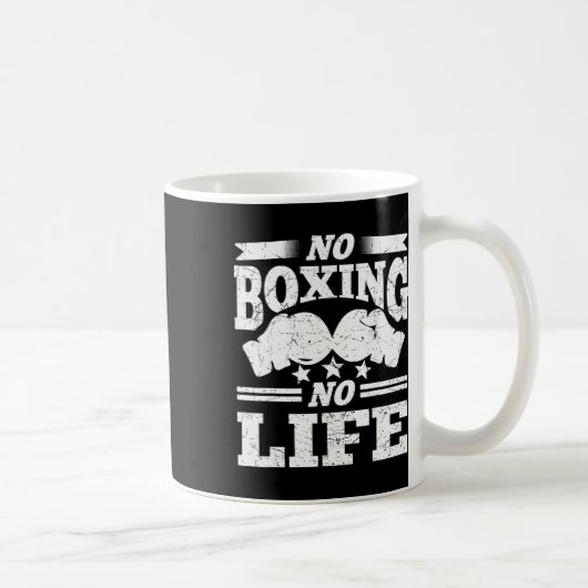 Mug Gants de boxe Pas de boxe Pas de vie Gants de boxe (Droite)