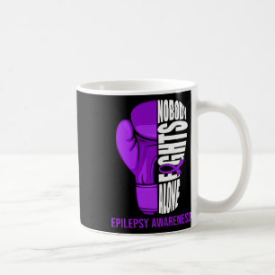 Mug Gants de boxe Personne ne combat seul Epilepsie Ca