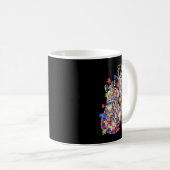 Mug Gants de boxe pour hommes avec pièce de puzzle de (Devant droit)