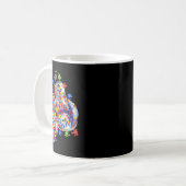 Mug Gants de boxe pour hommes avec pièce de puzzle de (Devant gauche)