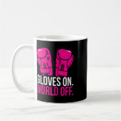 Mug Gants de formation de kickboxeuse de poulet de kic (Gauche)