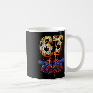 Mug Gants de gardien de but de football 67 Meme Gen Al