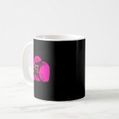 Mug Gants En Boxe Rose I Fille En Boxe (Devant gauche)