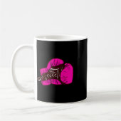 Mug Gants En Boxe Rose I Fille En Boxe (Gauche)
