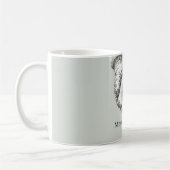 Mug Gants verts Noël enneigé Cônes de pin (Gauche)