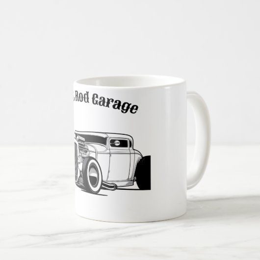 Mug Garage à tige chaude (Devant droit)